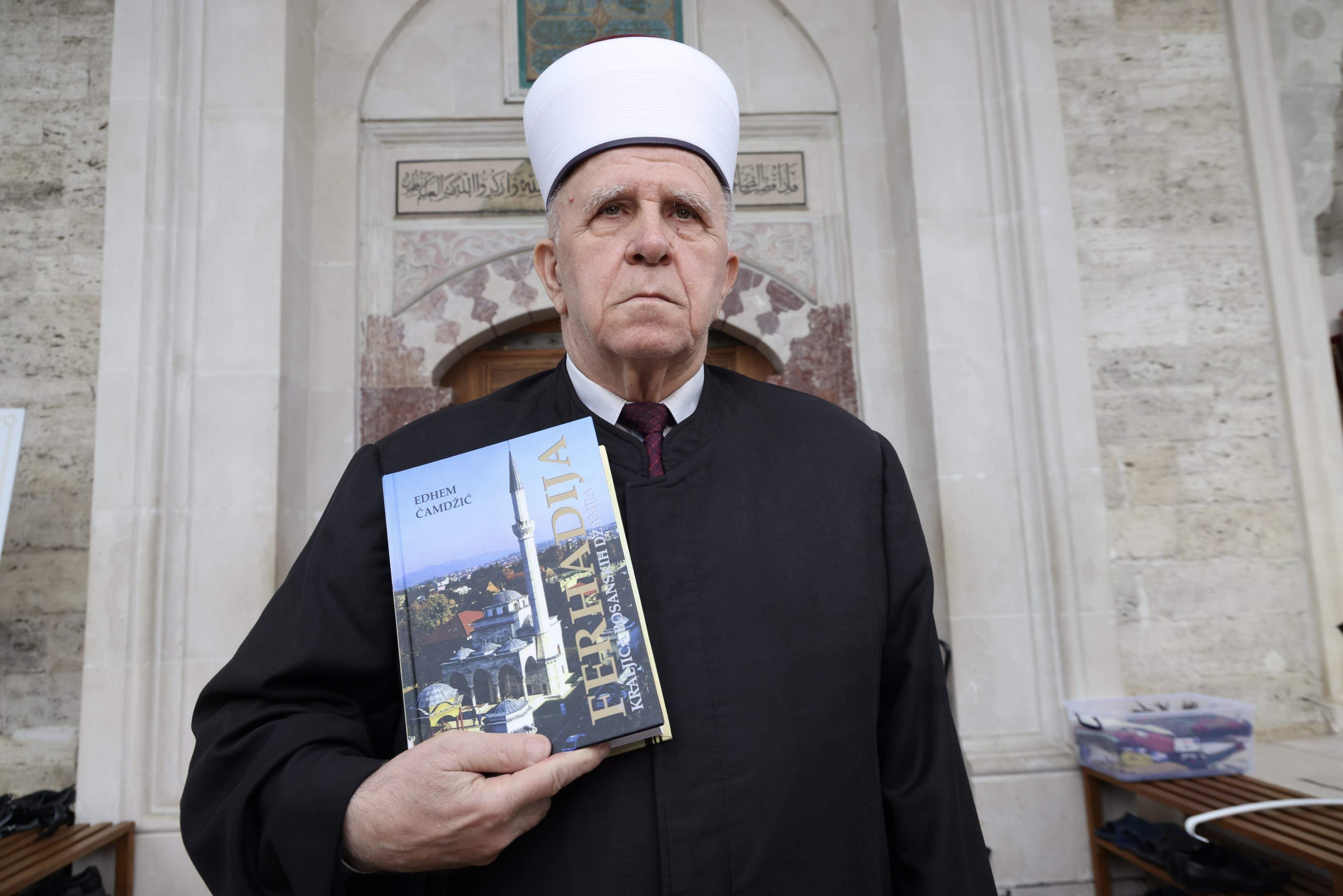 Edhem Čamdžić.jpg -&nbsp; Ferhadija je najprije izgrađena u srcu muftije Čamdžića